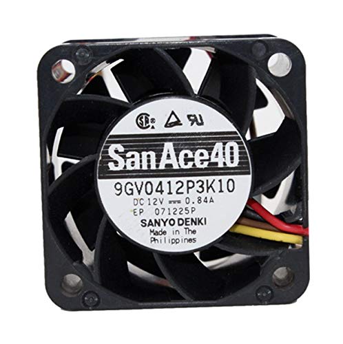 SCYHGLM 9GV0412P3K10 SANYO Denki Fan 12V 0.84A 4028 4cm high Speed PWM Fan 4wire von SCYHGLM