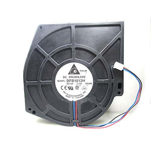 SCYHGLM BFB1612H Delta 12V 2.15A 16CM 16050 3line Turbo Blower Fan von SCYHGLM