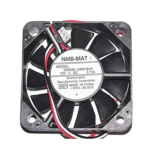 SCYHGLM Cooling Fan for 2004KL-04W-B49 5cm 12V 0.11A 3Wire,Cooler Fan 2004KL-04W-B49 50x50x10mm 3Wire von SCYHGLM