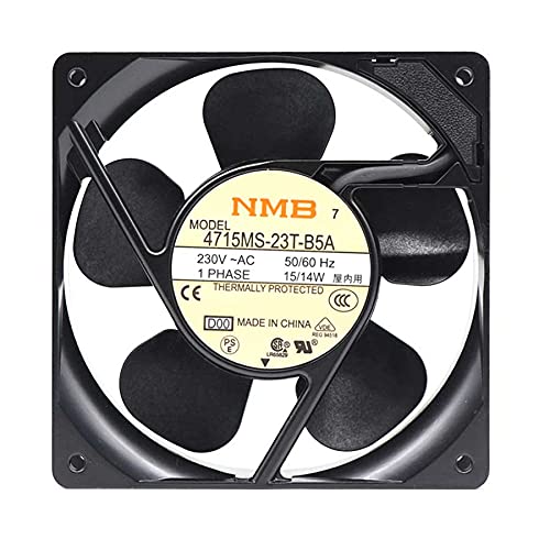 Cooling fan for 4715MS-23T-B5A D00 230V 50/60Hz 1Phase 15/14W PowerEdge 4220/4210,Bearing fan 4715MS-23T-B5A 120x120x38mm von SCYHGLM