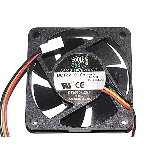 cooling fan for A6015-39CB-3AN-F1 12V 0.1A 3Wire DF6015-12SM 6cm 6015,Cooler Fan A6015-39CB-3AN-F1 60x60x15mm 3Wire von SCYHGLM