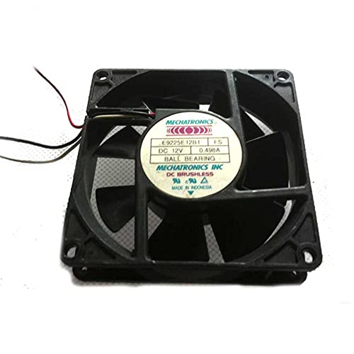 SCYHGLM Cooling Fan for E9225E12B1 FS DC12V 0.498A Ball 3Wire 9cm,Cooler Fan E9225E12B1 92x92x25mm 3Wire von SCYHGLM