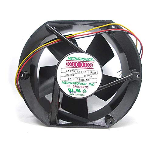 cooling fan for MA1751X48B2 FSR 48V 0.73A Ball Bearing 3Wire 17cm,Server Fan MA1751X48B2FSR 172x51mm von SCYHGLM