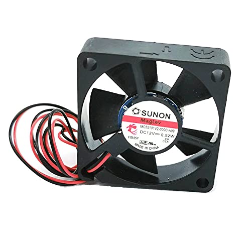 SCYHGLM Cooling Fan for MC35101V2-000C-A99 35mm 12V 0.52W 2Wire 024-000260-00-1.0 7500RPM 6.5CFM 22dBA,Cooler Fan MC35101V2-000C-A99 35x35x10mm 2Wire SCYHGLM Cooling Fan for MC35101V2-000C-A99 35mm 12V 0.52W 2Wire 024-000260-00-1.0 7500RPM 6.5CFM 22dBA,Cooler Fan MC35101V2-000C-A99 35x35x10mm 2Wire von SCYHGLM