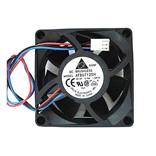 SCYHGLM Double Ball Fan for AFB0712SH -ABF00 7cm 12V 0.76A 3Wire,Cooling Fan AFB0712SH-ABF00 70x70x25mm von SCYHGLM
