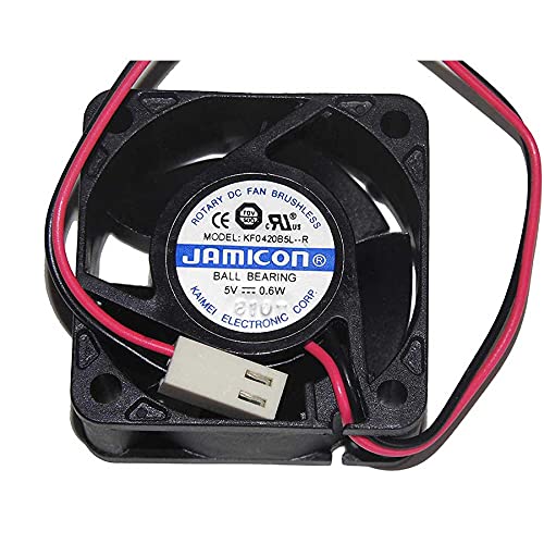Double ball fan for KF0420B5L KF0420B5L-R 5V 0.6W 2Wire,Cooling Fan KF0420B5L-R 40x40x20mm 2Wire Double ball fan for KF0420B5L KF0420B5L-R 5V 0.6W 2Wire,Cooling Fan KF0420B5L-R 40x40x20mm 2Wire von SCYHGLM