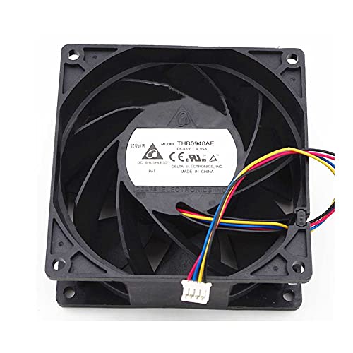 SCYHGLM Double Ball Large air Volume Fan for THB0948AE 9238 48V 0.95A 9CM.PWM 9cm Cooling Fan 92x92x38mm 4Wire SCYHGLM Double Ball Large air Volume Fan for THB0948AE 9238 48V 0.95A 9CM.PWM 9cm Cooling Fan 92x92x38mm 4Wire von SCYHGLM