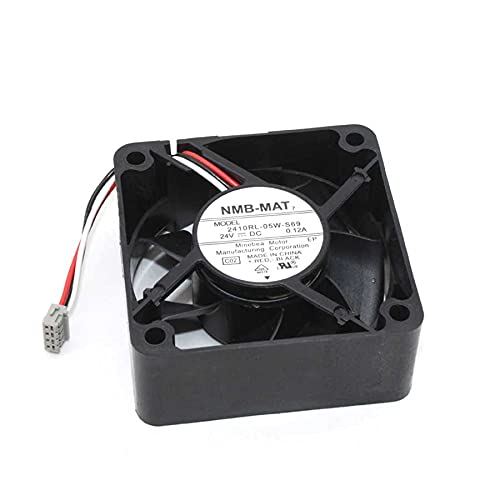 SCYHGLM Inverter Cooling Fan for 2410RL-05W-S69 NMB 24V 0.12A 6025 6cm 3wire,Cooling Fan 2410RL-05W-S69 3wire von SCYHGLM