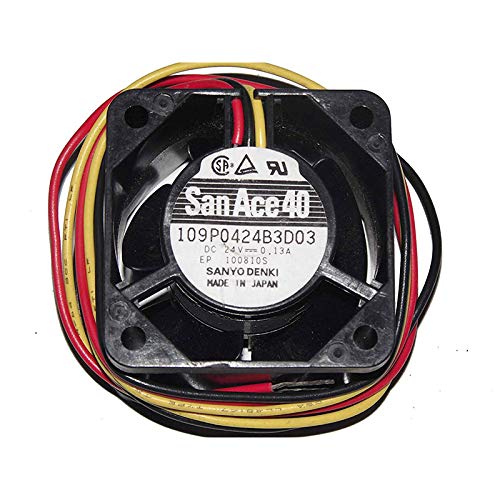 SCYHGLM Inverter Fan Sanyo 109P0424B3D03 4028 24V 0.13A 3Wire 40x40x28mm von SCYHGLM