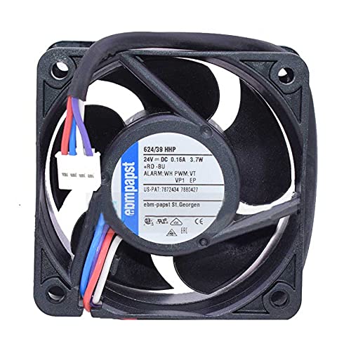 SCYHGLM New Papst 624 39HHP 24V 155mA 3.7W 6025 4-Wire Inverter Fan von SCYHGLM