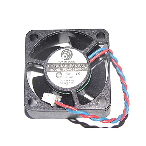 PLA02510S05L 5V 0.19A 2Wire Logic Cooling Fan 25x25x10mm Mini Fan von SCYHGLM