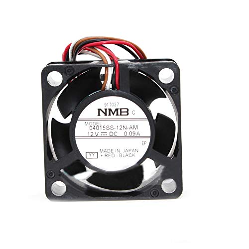 SCYHGLM Quiet and Large air Volume Fan for NMB 04015SS-12N-AM 4015 12V 0.09A 4CM 4-Wire,Cooling Fan 04015SS-12N-AM 4-Wire von SCYHGLM