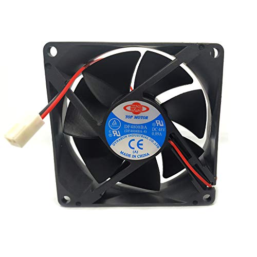 cooling fan DF4808BA DF4808BA-4 DC 48V 8CM 48V 0.09A, inverter Cooling fan for 80x80x25MM 2-wire von SCYHGLM
