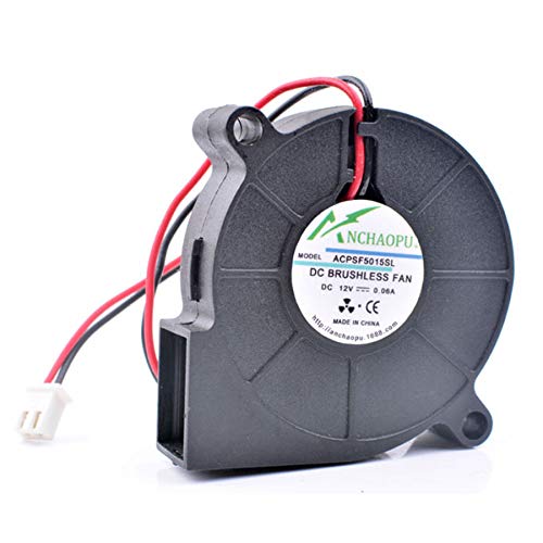 cooling fan NCHAOPU SF5015SL,Server Cooler Fan NCHAOPU SF5015SL 12V 0.06A, humidifier built-in blower cooling fan for 5cm von SCYHGLM