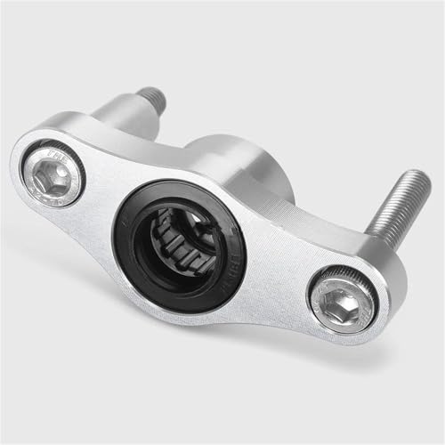 SCZMBLTLNV Schaltstabilisator Getriebe Welle Halterung Stabilisator Halter Shift Halter Unterstützung Für Kawasaki Für Ninja Für ZX4R ZX4RR ZX25R Für ZX-4R ZX-2R(Silver) von SCZMBLTLNV