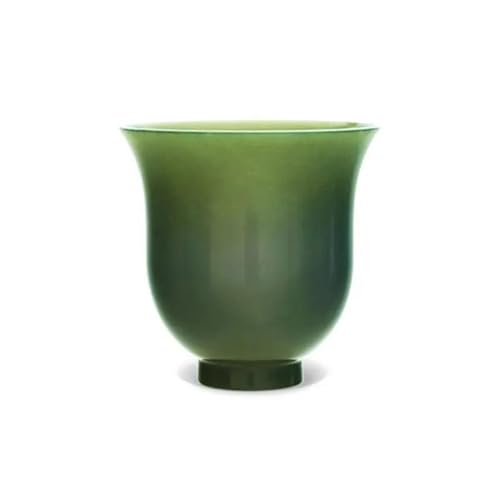SCZMBLTLNV Teekannen Green Jade Health Gongfu Teaware Echter Chinesischer Hetian Nephrit Master Cup Tee Porzellan-Teeservice Tragbares Teeservice von SCZMBLTLNV