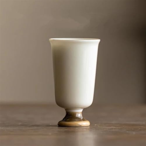 SCZMBLTLNV Teekannen Handbemalte Lotus Teetasse Persönliche Keramik Einzelnes Kung Fu Tee Set Porzellan-Teeservice Tragbares Teeservice(B) von SCZMBLTLNV