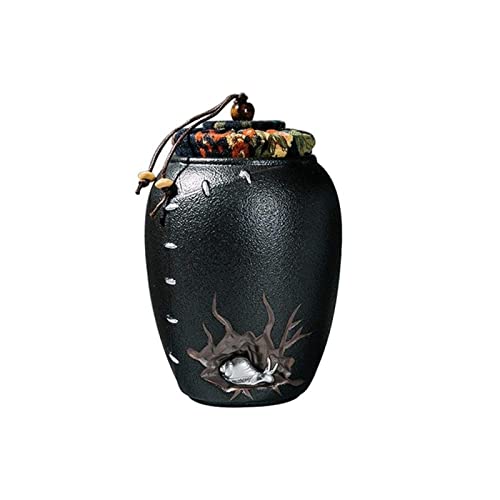 SCZMBLTLNV Urne Für Haustiere Feuerbestattungsurnen Menschliche Asche Haustierurnenglas Beerdigung Erwachsene Kleine Haustiere Beerdigungsurnen von SCZMBLTLNV