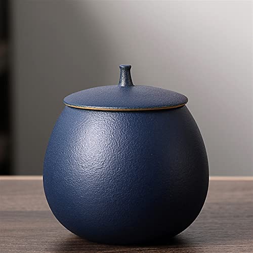 SCZMBLTLNV Urne Für Haustiere Pet Urn for Dogs Cats Ashes Keepsake Memorial Box Funeral Set Burial Urns for Cremated Remains Ash Vial Adult Funeral Urn Pet Cat and Dog Urn 10424(Blue) von SCZMBLTLNV