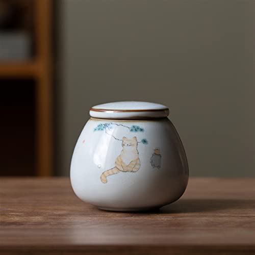 SCZMBLTLNV Urne Für Haustiere Pet Urn for Dogs Cats Ashes Keepsake Memorial Box Funeral Set Burial Urns for Cremated Remains Ash Vial Adult Funeral Urn Pet Cat and Dog Urn 29722(D) von SCZMBLTLNV