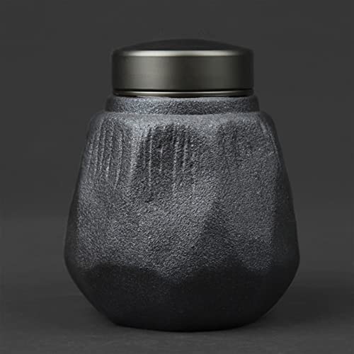 SCZMBLTLNV Urne Für Haustiere Pet Urn for Dogs Cats Ashes Keepsake Memorial Box Funeral Set Burial Urns for Cremated Remains Ash Vial Adult Funeral Urn Pet Cat and Dog Urn 30876(Black) von SCZMBLTLNV
