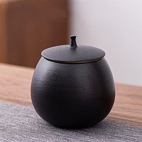 SCZMBLTLNV Urne Für Haustiere Pet Urn for Dogs Cats Ashes Keepsake Memorial Box Funeral Set Burial Urns for Cremated Remains Ash Vial Adult Funeral Urn Pet Cat and Dog Urn 32193(Black) von SCZMBLTLNV