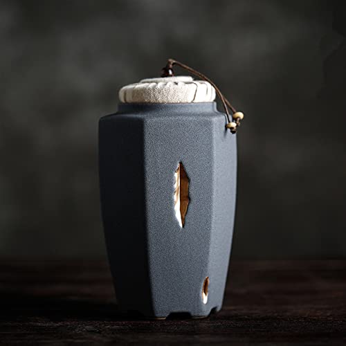 SCZMBLTLNV Urne Für Haustiere Pet Urn for Dogs Cats Ashes Keepsake Memorial Box Funeral Set Burial Urns for Cremated Remains Ash Vial Adult Funeral Urn Pet Cat and Dog Urn 53680(A,L) von SCZMBLTLNV