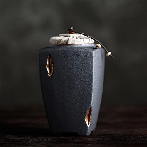 SCZMBLTLNV Urne Für Haustiere Pet Urn for Dogs Cats Ashes Keepsake Memorial Box Funeral Set Burial Urns for Cremated Remains Ash Vial Adult Funeral Urn Pet Cat and Dog Urn 5753(B,L) von SCZMBLTLNV