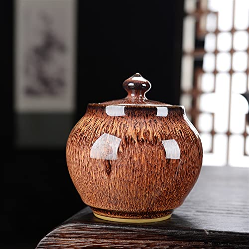 SCZMBLTLNV Urne Für Haustiere Pet Urn for Dogs Cats Ashes Keepsake Memorial Box Funeral Set Burial Urns for Cremated Remains Ash Vial Adult Funeral Urn Pet Cat and Dog Urn 57767(Yellow) von SCZMBLTLNV