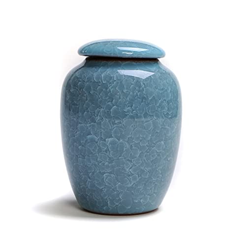 SCZMBLTLNV Urne Für Haustiere Pet Urn for Dogs Cats Ashes Keepsake Memorial Box Funeral Set Burial Urns for Cremated Remains Ash Vial Adult Funeral Urn Pet Cat and Dog Urn 60203(B) von SCZMBLTLNV