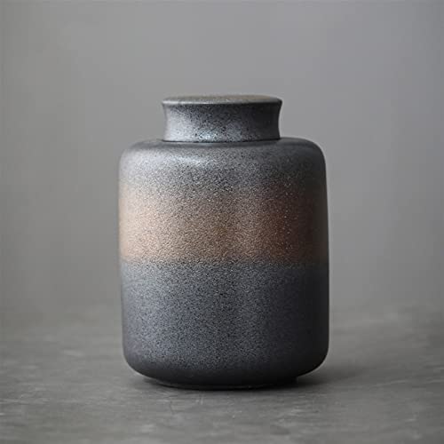 SCZMBLTLNV Urne Für Haustiere Pet Urn for Dogs Cats Ashes Keepsake Memorial Box Funeral Set Burial Urns for Cremated Remains Ash Vial Adult Funeral Urn Pet Cat and Dog Urn 9576(Gray,L) von SCZMBLTLNV