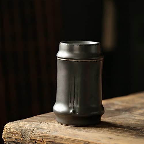 SCZMBLTLNV Urne Für Haustiere Pet Urn for Dogs Cats Ashes Keepsake Memorial Box Funeral Set Burial Urns for Cremated Remains Ash Vial Adult Funeral Urn Pet Cat and Dog Urn 95790(Black) von SCZMBLTLNV