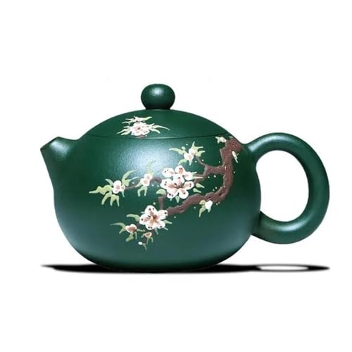 Teekannen Chinesische Zisha Tee-Set Geschenke Yixing Lila Ton Teekannen 200 Ml Handgemachte Pflaume Bossom Xishi Teekanne Ball Loch Filter Wasserkocher Porzellan-Teeservice Tragbares Teeservice(A) von SCZMBLTLNV