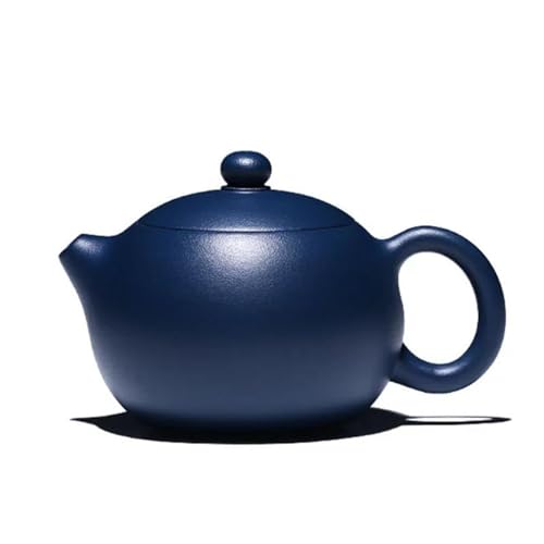 Teekannen Handgefertigtes Zisha Tee Set Chinesisch Yixing 170ml Lila Ton Teekannen Ball Shaped Infuser Xishi Teekanne Roherz Dunkelgrün Schlamm Kessel Porzellan-Teeservice Tragbares Teeservice(B) von SCZMBLTLNV