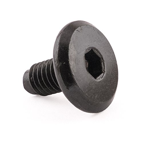 Möbel-Anschluss, schwarz Finish, M6 x 12 mm, 100 Stück von SD Products