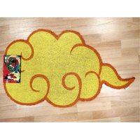 Sd Toys - Dragon Ball Fußmatte Flying Nimbus Wolke gelb/orange, bedruckt, aus Kokosfaser. von SD TOYS