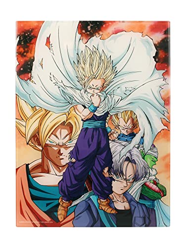 Dragon Ball - Impression en Verre - Heroes Vs Cell - 30X40 cm von SD TOYS