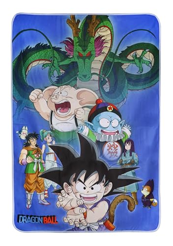 SD TOYS Decke 100 x 150 cm Shenron and Heroes Dragon Ball von SD TOYS