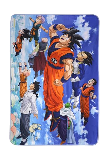 SD TOYS Decke 100 x 150 cm Universe Survival Heroes Flight Dragon Ball Super von SD TOYS