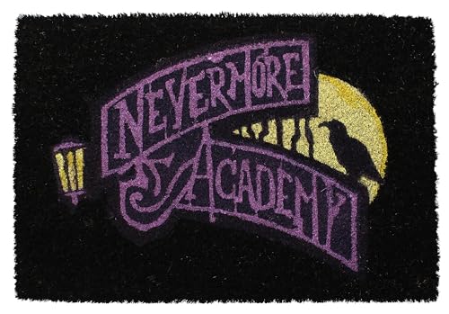 SD TOYS Fußmatte Nevermore Academy von Wednesday, Kokosfaser und PVC, 60 x 40 cm von SD TOYS