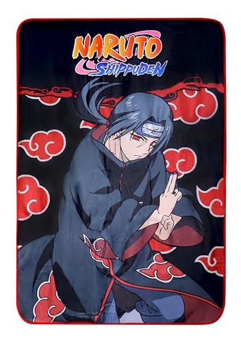 SD TOYS Itachi Fleecedecke, 100 x 150 cm, Naruto von SD TOYS