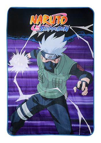 SD TOYS Kakashi Fleecedecke 100 x 150 cm Naruto von SD TOYS