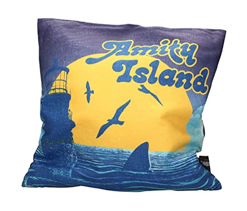 SD TOYS Quadratisches Kissen Amity Island Hai Vakuum verpackt von SD TOYS