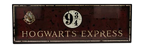 SD Toys Glas Hogwarts Express Glass Poster Harry Potter Offizielle Merchandising Ornamente Möbel Aufkleber Home Decor Unisex Erwachsene Mehrfarbig (Mehrfarbig), einzigartig von SD TOYS