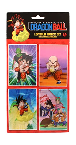 Set mit 4 Linsenmagneten, Dragon Ball von SD TOYS