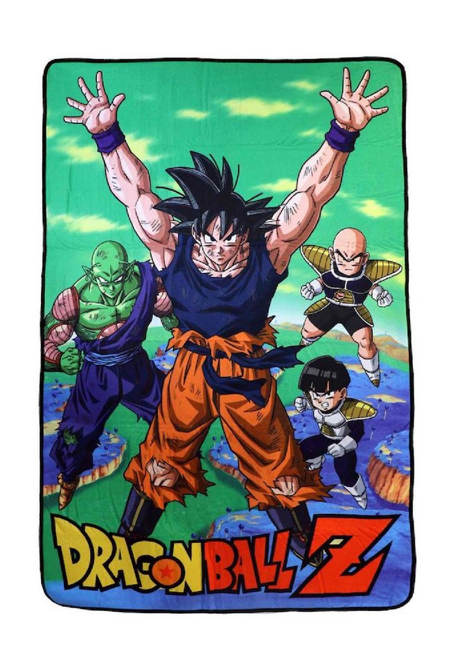 Bettwäsche Dragon Ball Z Fleece Decke Goku, Piccolo, Gohan, Krilin, SD Toys von SD Toys