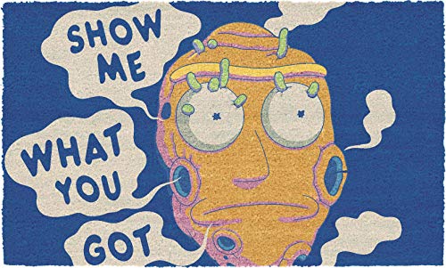 SD TOYS Fußmatte, 60 x 40 cm, Show Me What You Got Rick Y Morty, SDTWRN24568 von SD TOYS