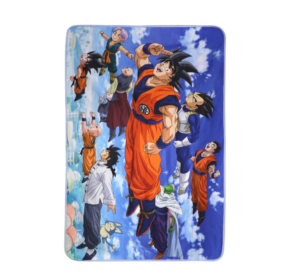 Wohndecke Dragon Ball Super Fleecedecke Universe Survival Heroes 100 x 150 cm, SD Toys von SD Toys