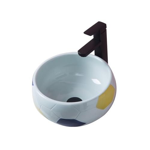 Praktisch Badezimmer-Waschbecken, 32 x 32 x 17 cm, kugelförmige Keramik-Waschbecken, moderne Waschtische, Aufsatzwaschbecken ästhetisch Praktisch Badezimmer-Waschbecken, 32 x 32 x 17 cm, kugelförmige Keramik-Waschbecken, moderne Waschtische, Aufsatzwaschbecken ästhetisch von SDA287MZ