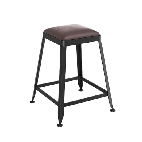 SDA287MZ Küchenhocker Kleiner rückenfreier Barhocker aus Eisen, for Restaurants, Bars, hohe Hocker aus Leder, 45 cm Barstuhl SDA287MZ Küchenhocker Kleiner rückenfreier Barhocker aus Eisen, for Restaurants, Bars, hohe Hocker aus Leder, 45 cm Barstuhl von SDA287MZ